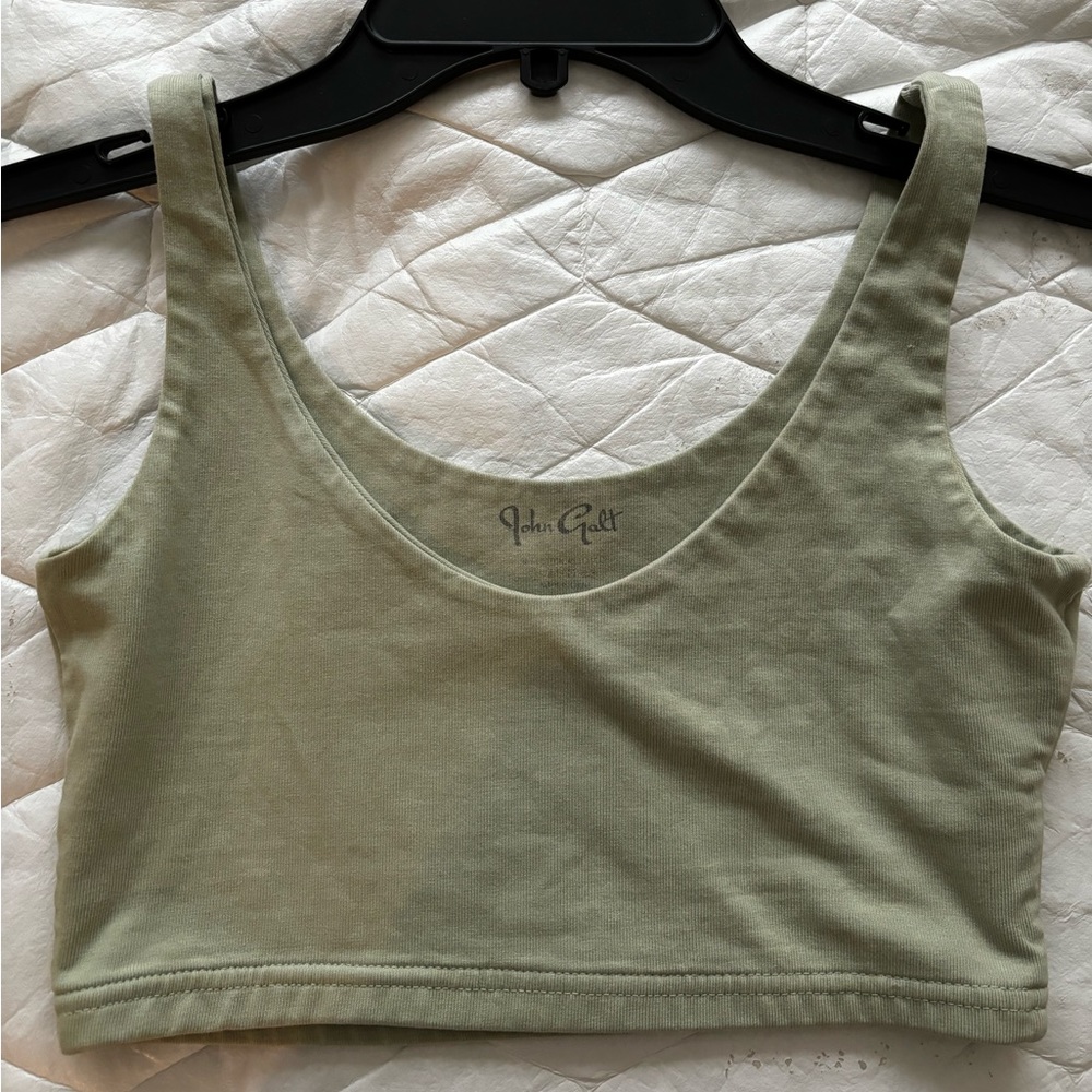 John Galt Crop Tank Top